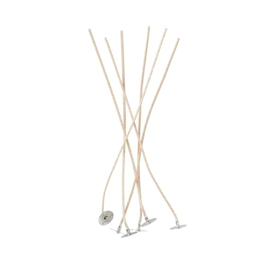 12 Packs: 6 ct. (72 total) 9" Flat Braid Wicks & Clips by Make Market®